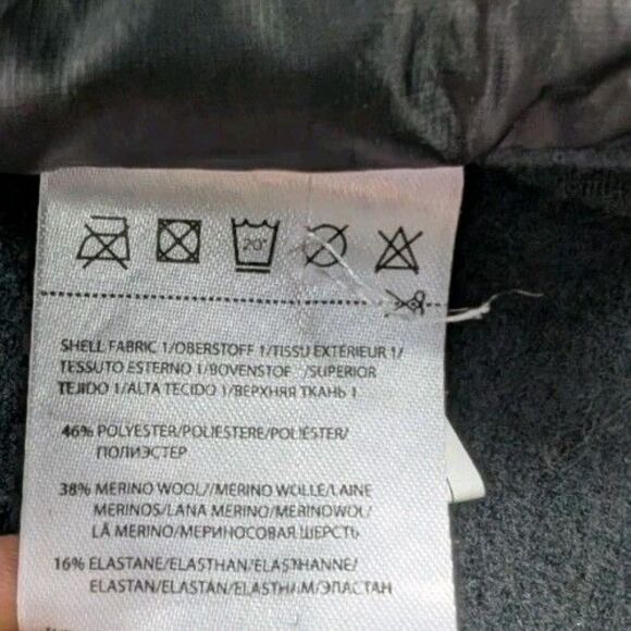 Scott Insuloft Merino Jacket Men's Size XL Black Green - Picture 7 of 12